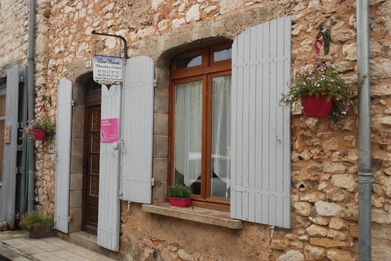 Les Fleurs Bed and Breakfast Monpazier Exterior foto